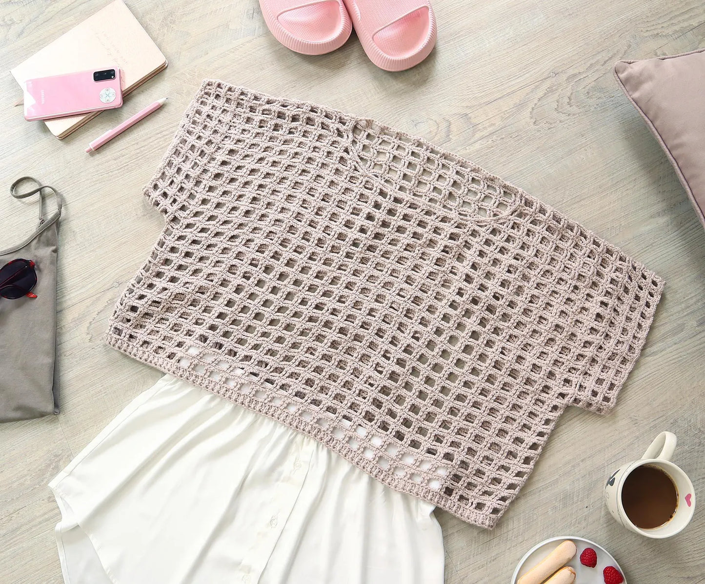 Square Dance – Easy Summer Top Crochet Pattern