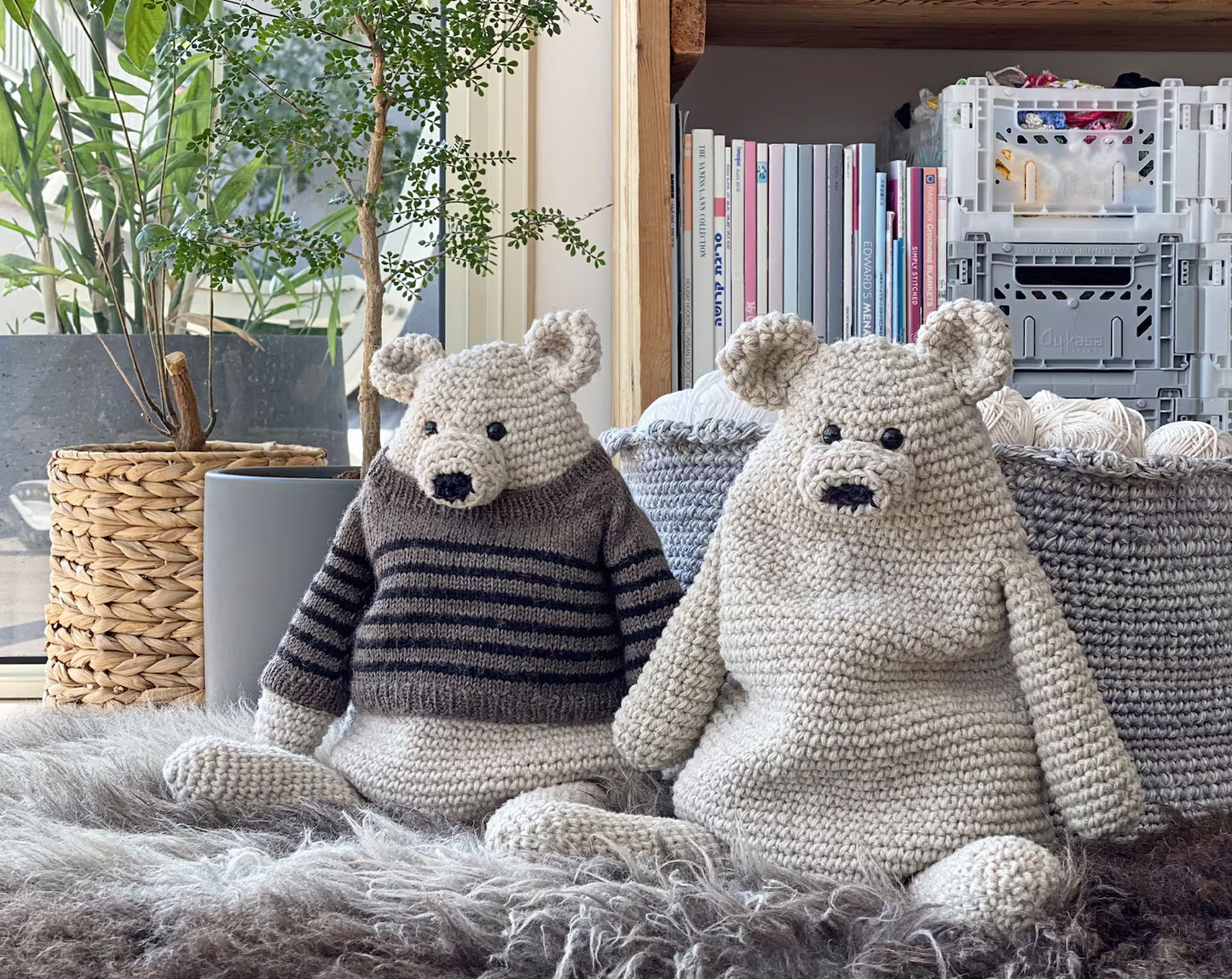 Chunky Benji Bear crochet pattern