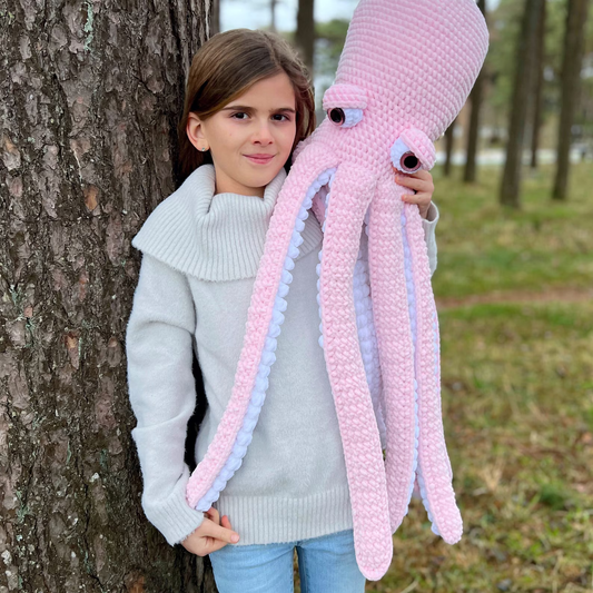 Barbara the Octopus: Amigurumi Plush Toy Crochet Pattern