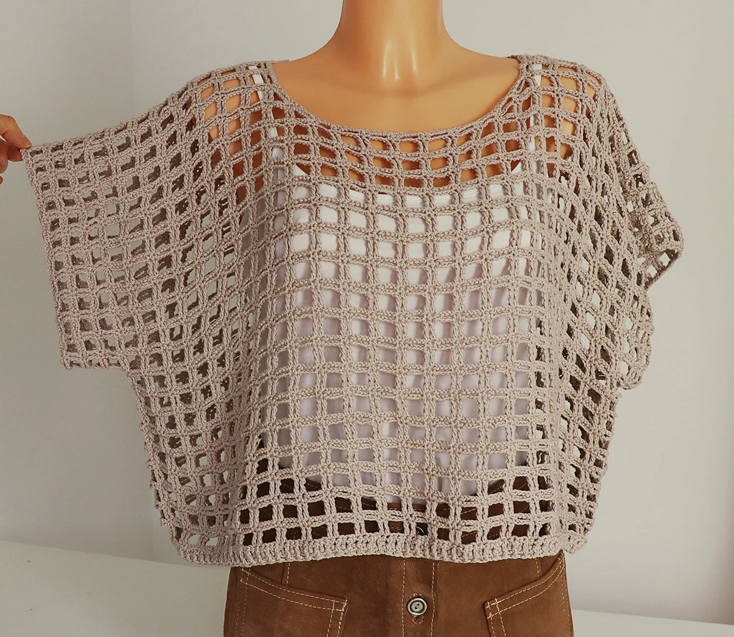 Square Dance – Easy Summer Top Crochet Pattern