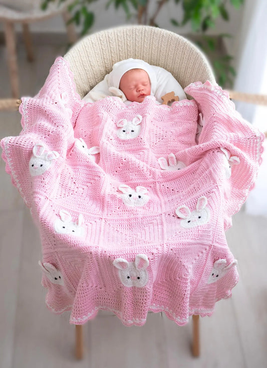 Bunny Blanket Crochet Pattern