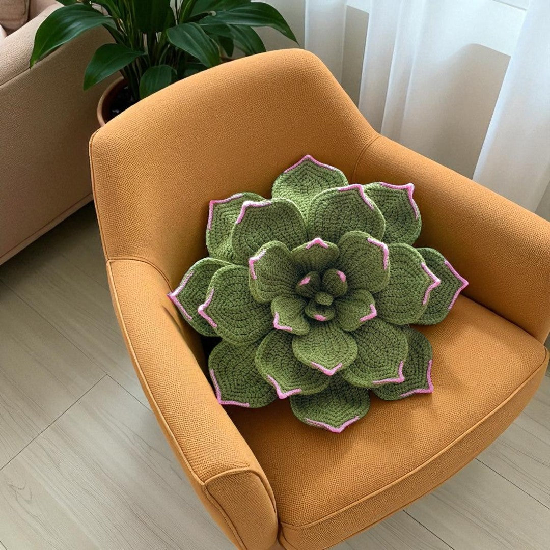 Hen & Chicks Cushion Crochet Pattern