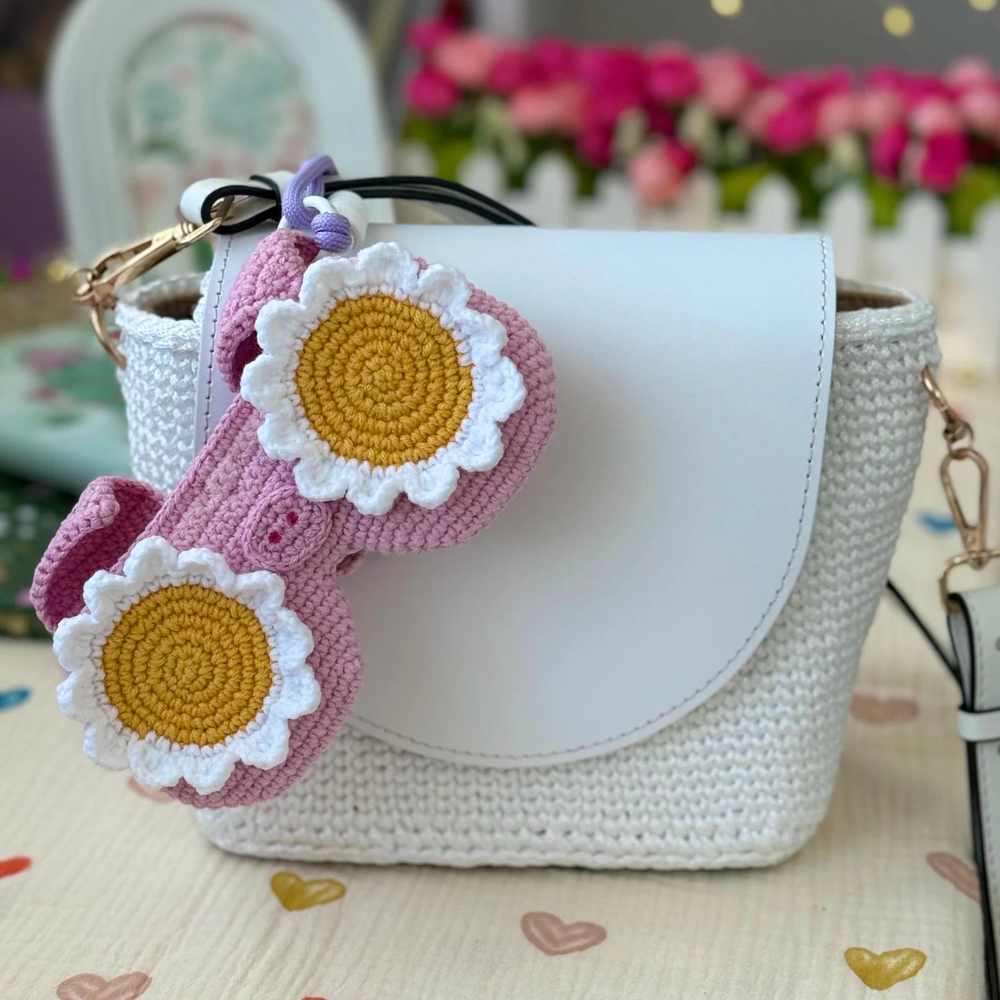 Crochet Glasses Case Pattern PDF 5in1, Cute Eyeglasses Holder