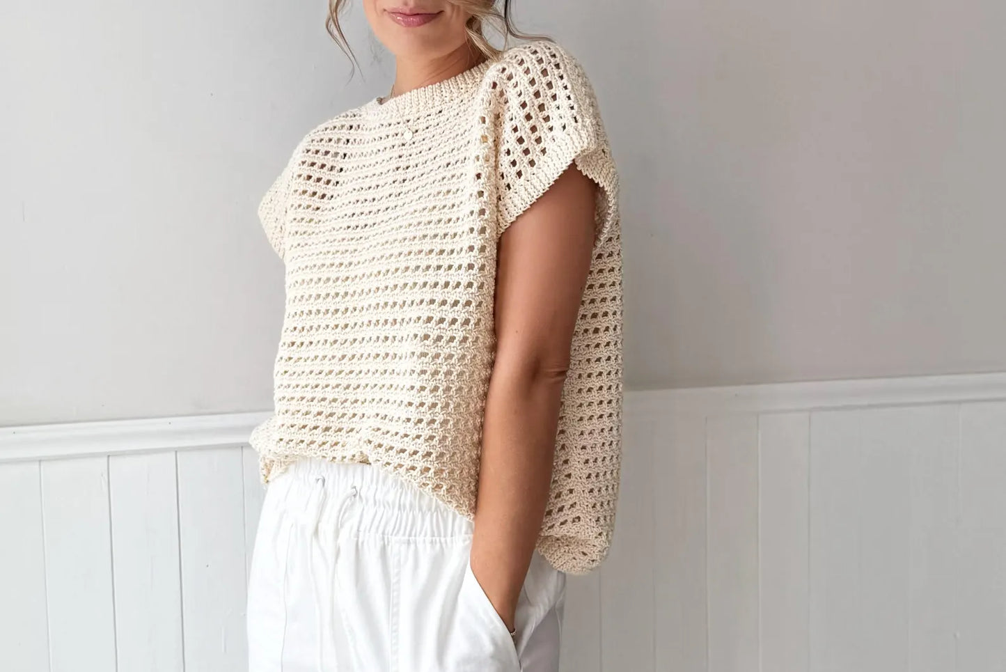 Wren Rattan Crochet Top Crochet Pattern