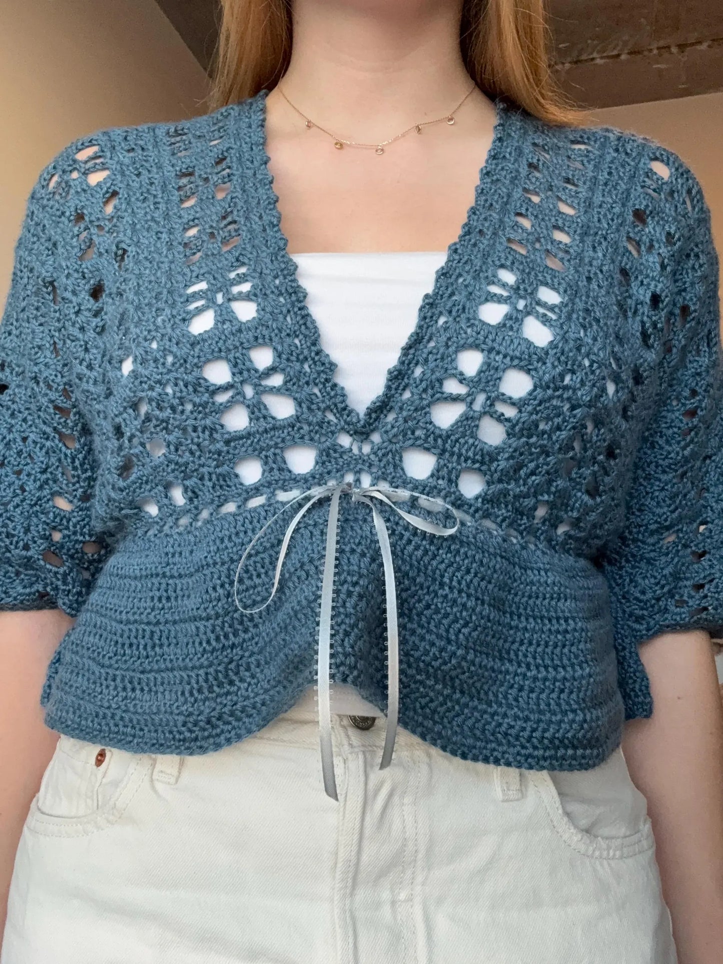 Aura top crochet pattern