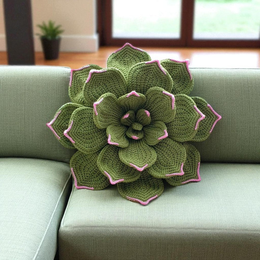 Hen & Chicks Cushion Crochet Pattern