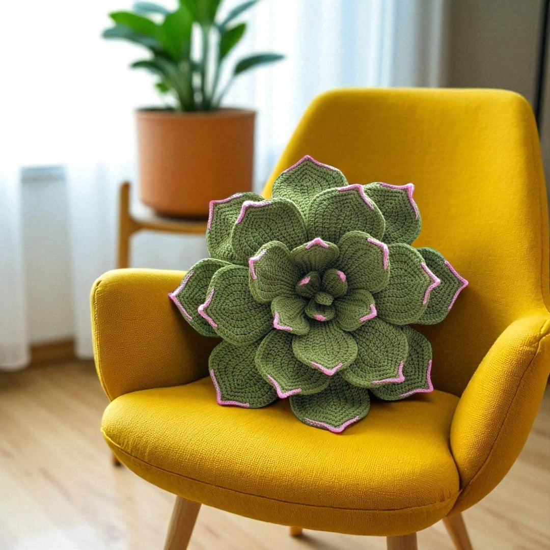 Hen & Chicks Cushion Crochet Pattern