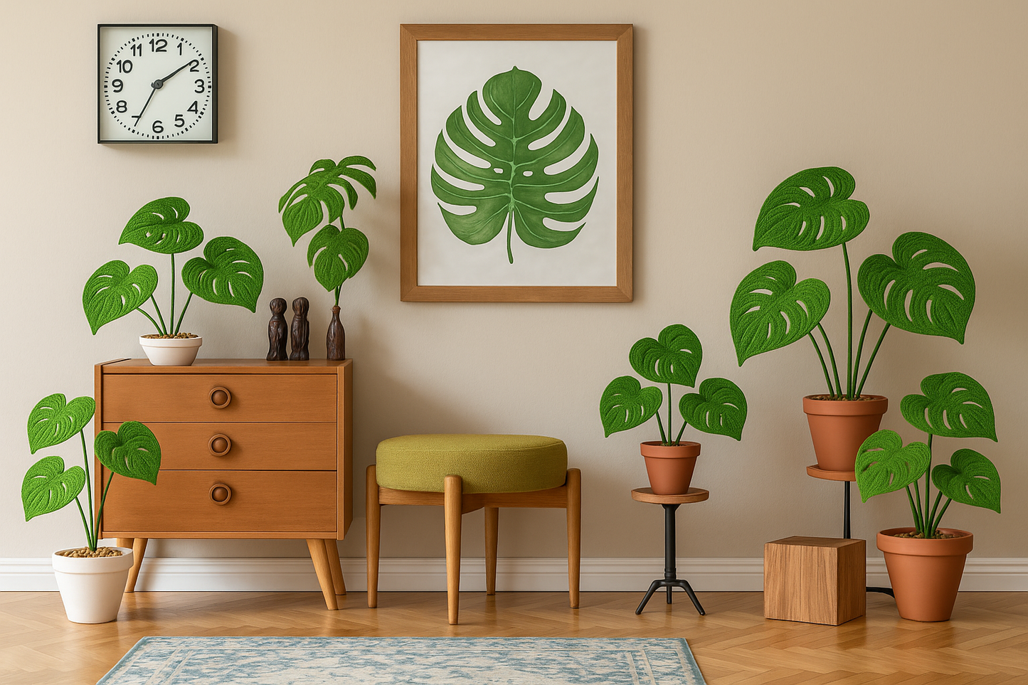 Monstera Crochet Pattern