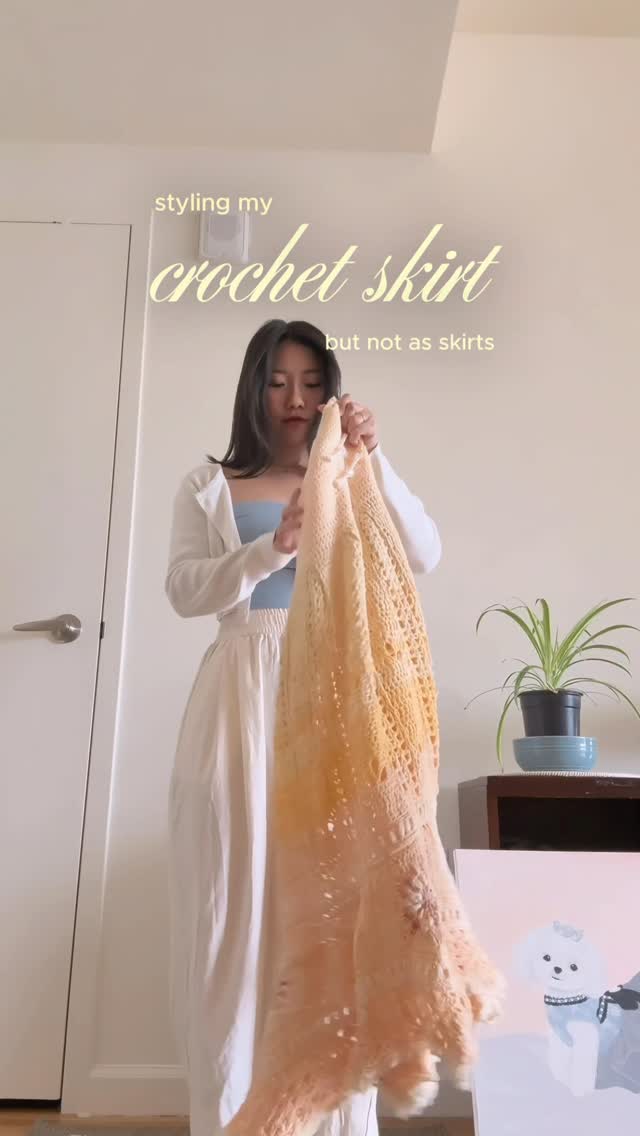 Floral Skirt Crochet Pattern (Made-to-Measure)