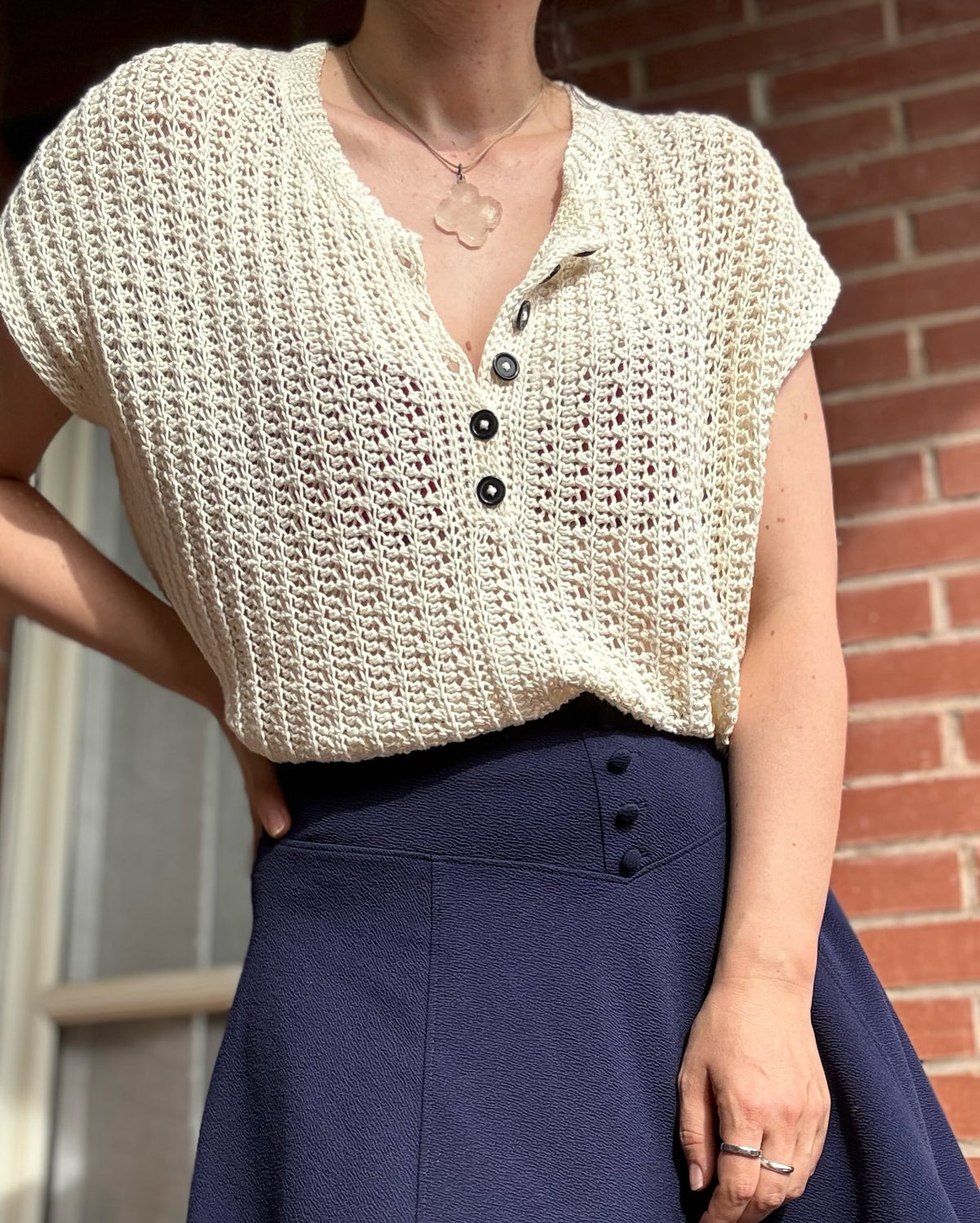 Rosemary shirt crochet pattern