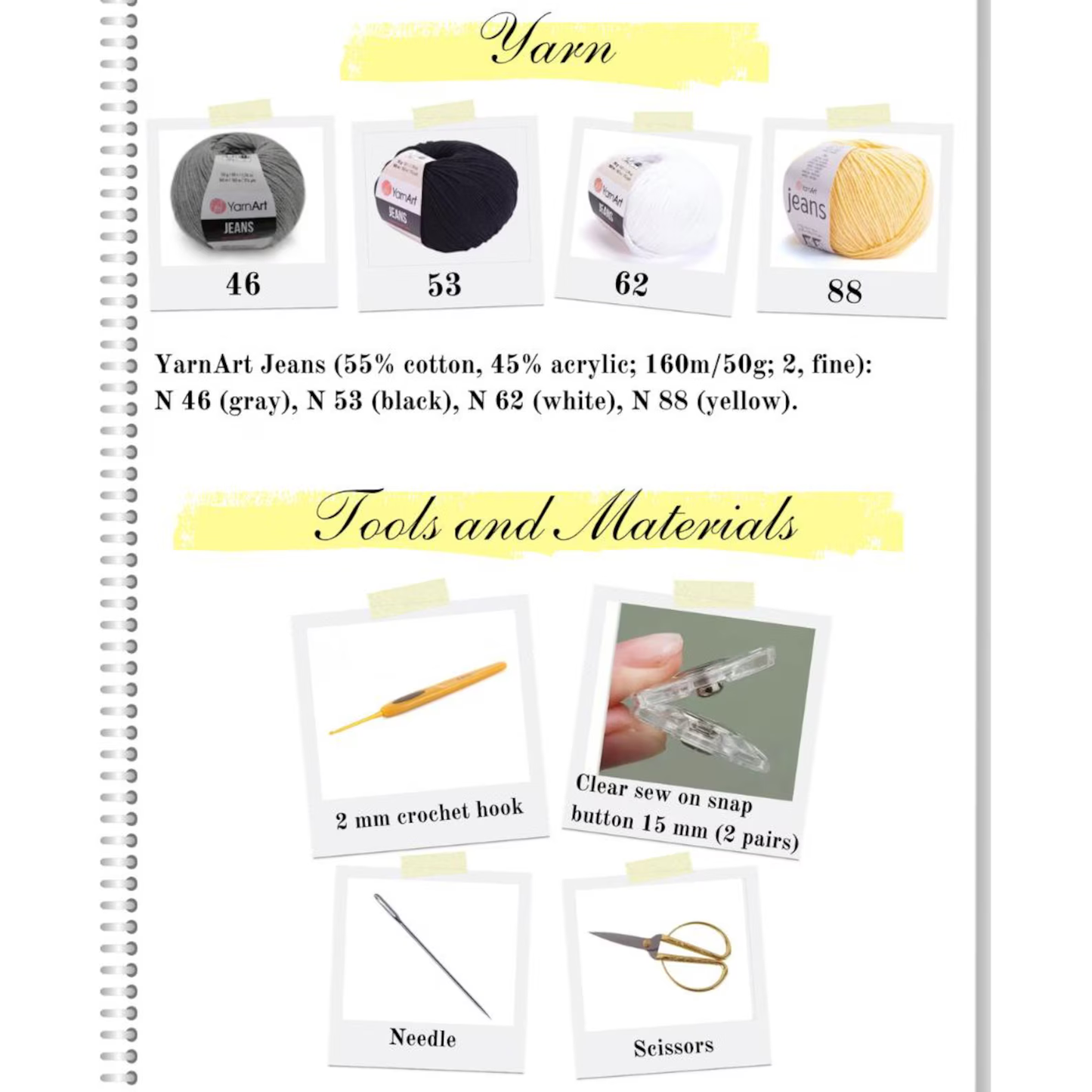 Crochet Glasses Case Pattern PDF 5in1, Cute Eyeglasses Holder
