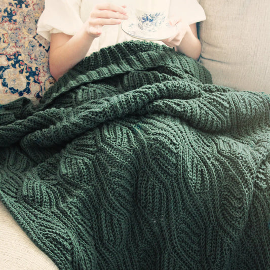 Diamond Isle Afghan – Reversible Crochet Blanket (PDF)