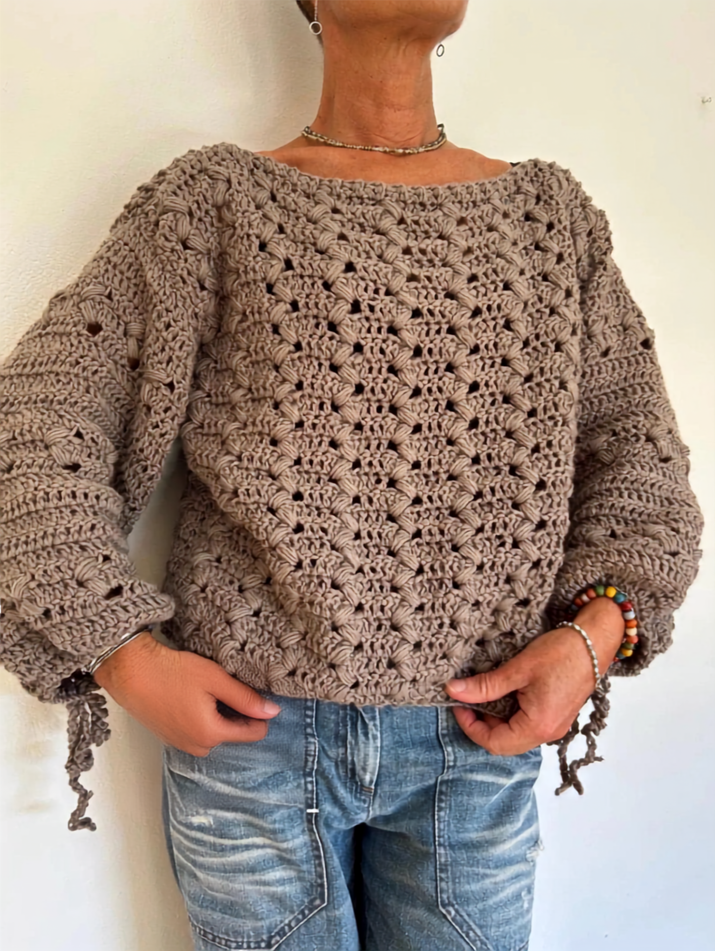 Puffy Sweater Crochet Pattern