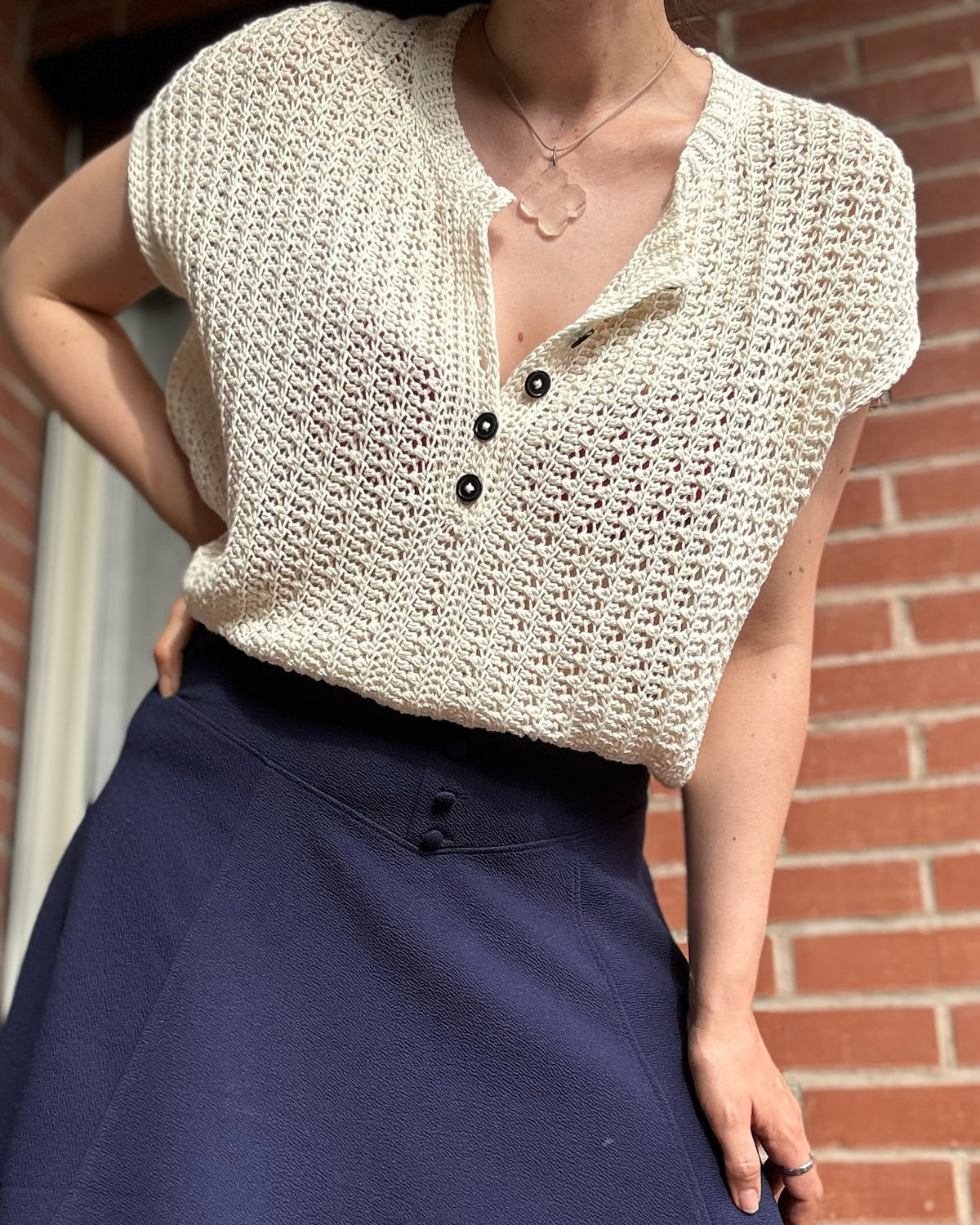 Rosemary shirt crochet pattern