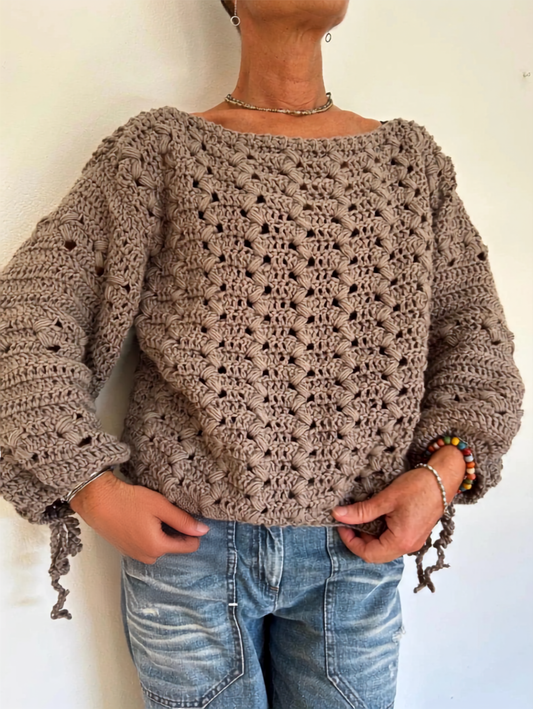 Puffy Sweater Crochet Pattern