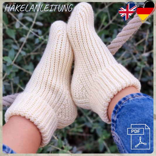 Seamless Crochet Socks Pattern