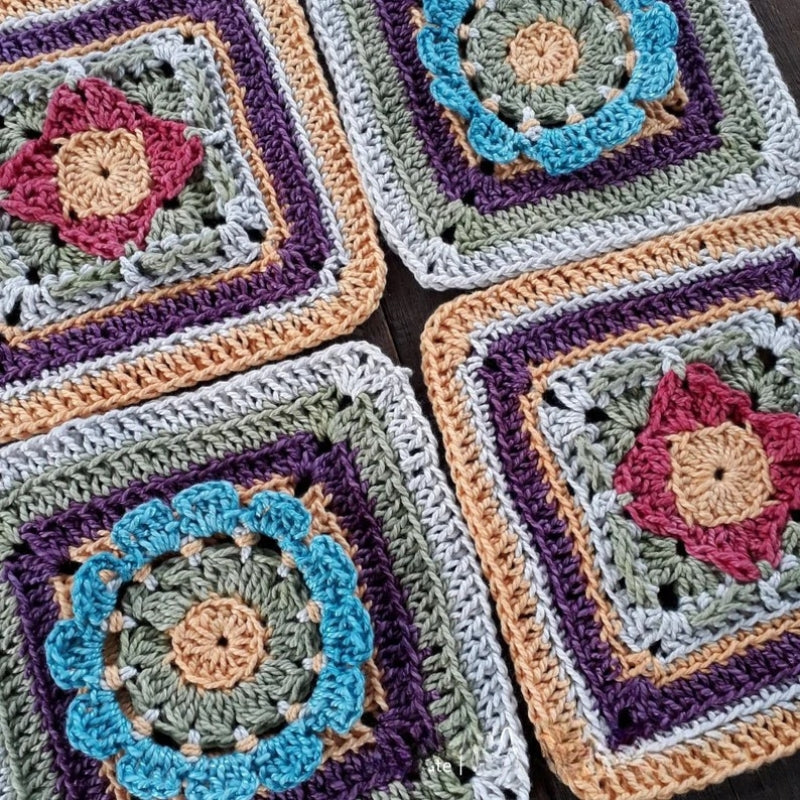 The Scrapsadelic Groovy Blanket - Crochet Pattern