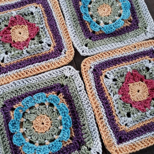 The Scrapsadelic Groovy Blanket - Crochet Pattern