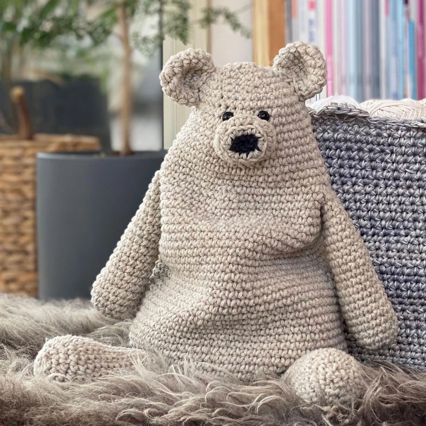 Chunky Benji Bear crochet pattern