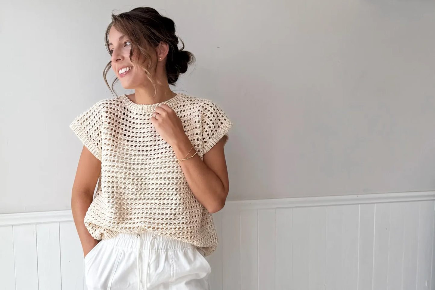 Wren Rattan Crochet Top Crochet Pattern