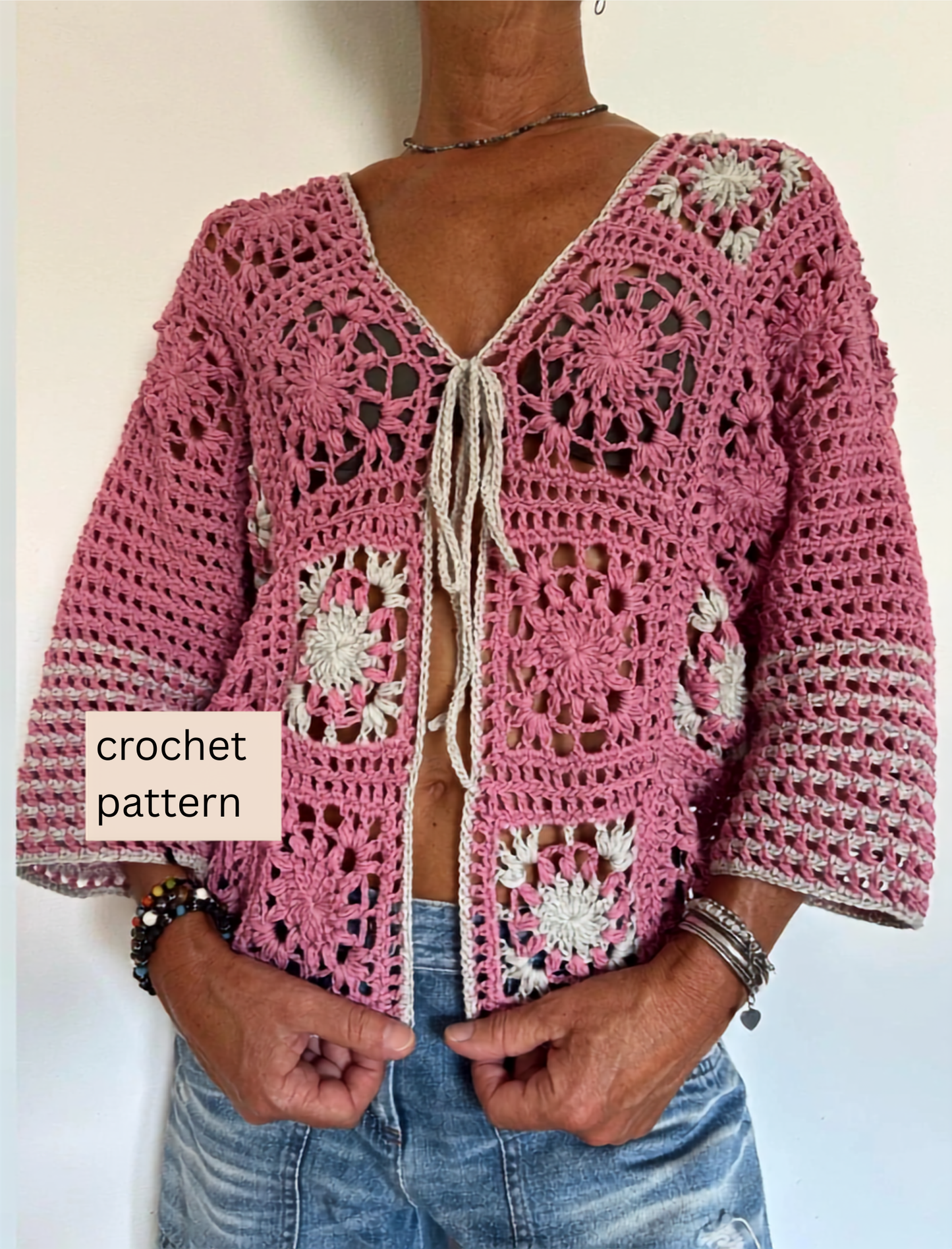 Claudie Cardigan – Crochet Pattern