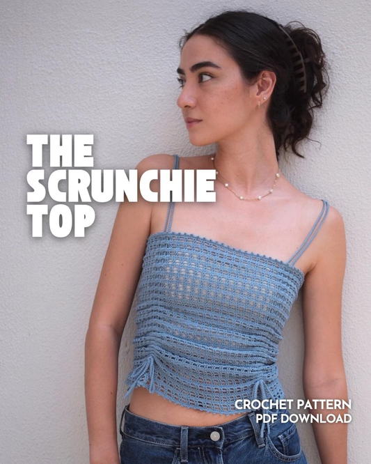 The Scrunchie Top Crochet Pattern