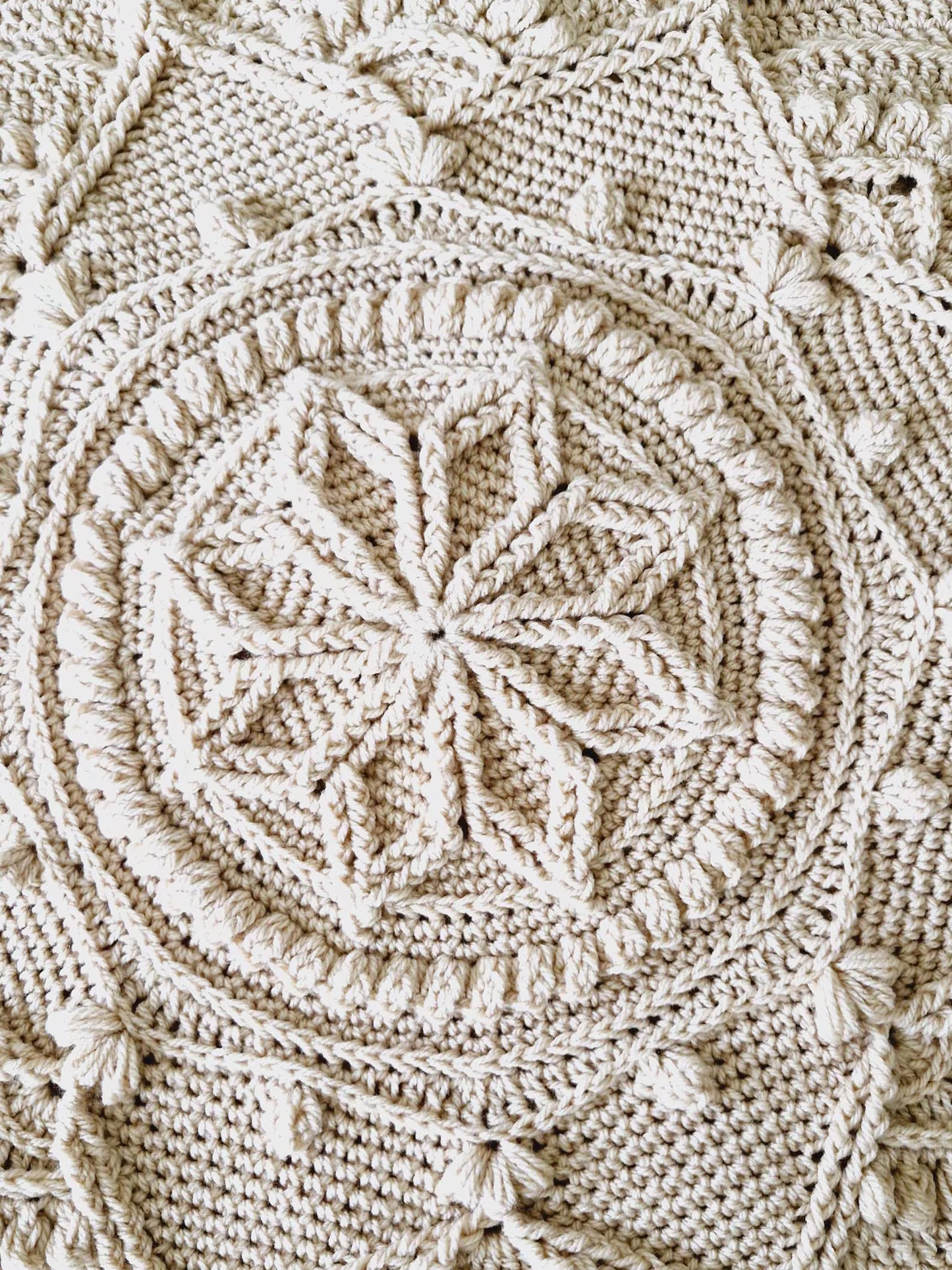 Stellar Bloom Crochet Blanket Pattern