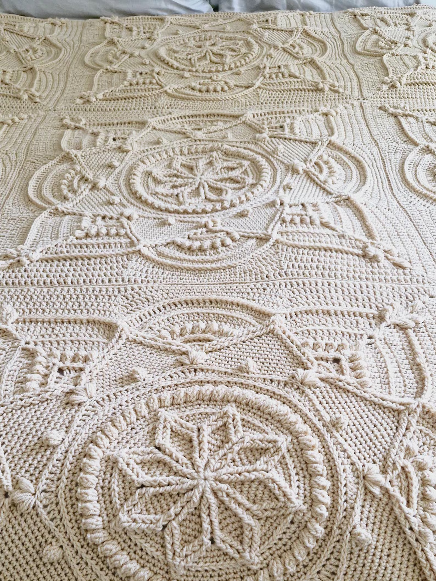 Stellar Bloom Crochet Blanket Pattern