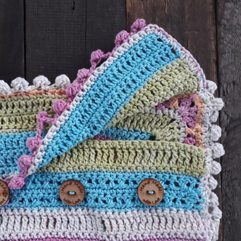 The Scrapsadelic Groovy Cushion - Crochet Pattern