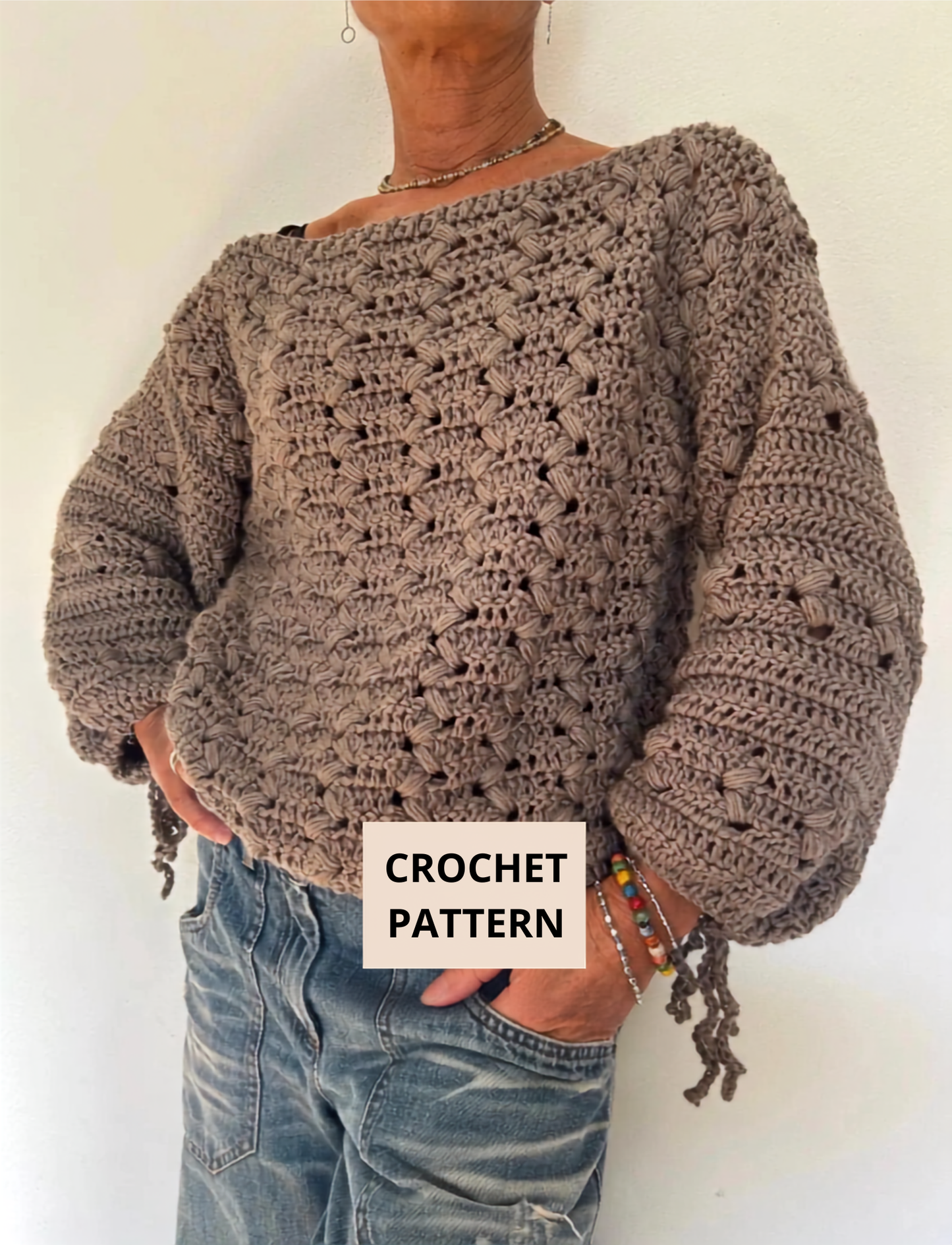 Puffy Sweater Crochet Pattern