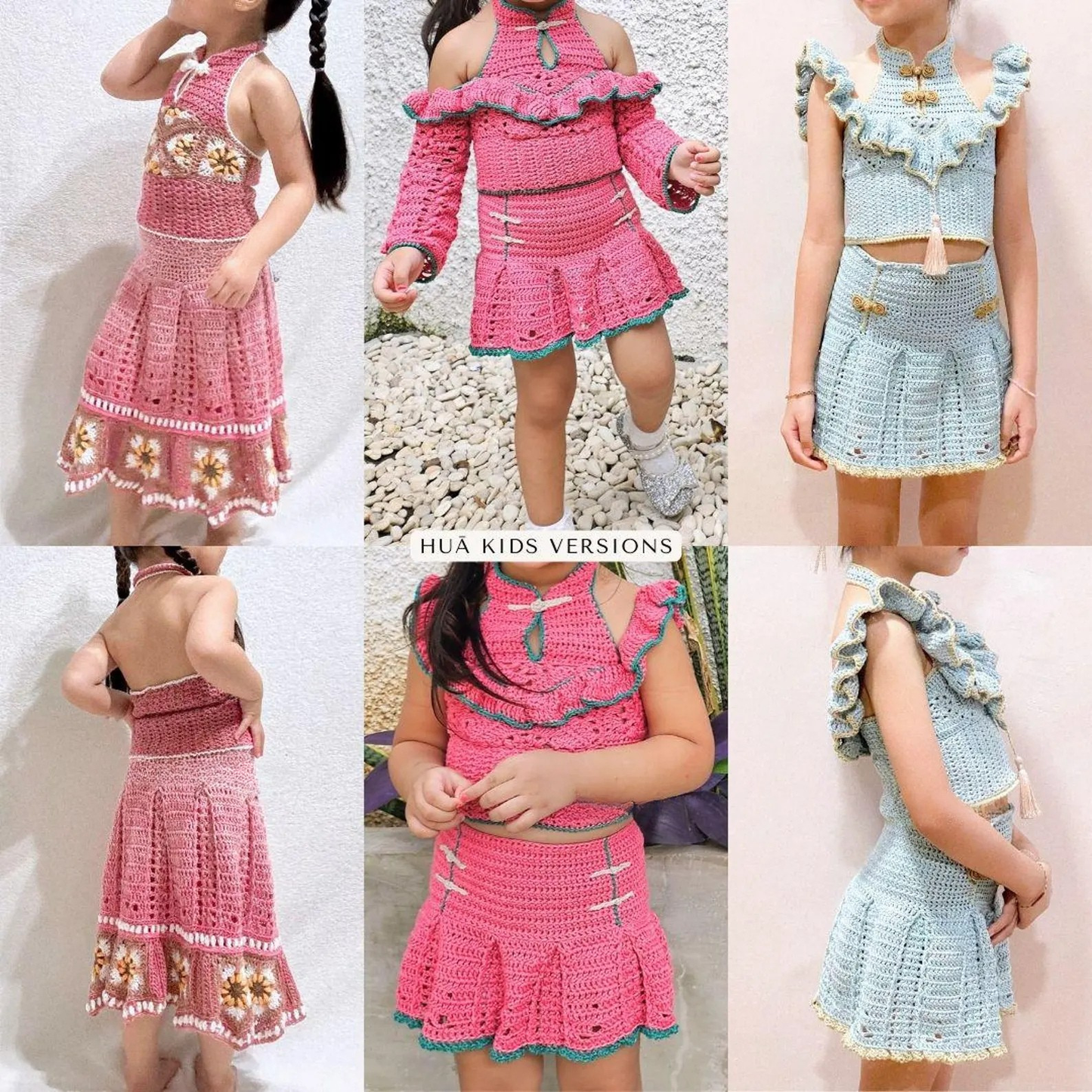 Floral Skirt Crochet Pattern (Made-to-Measure)