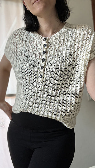 Rosemary shirt crochet pattern