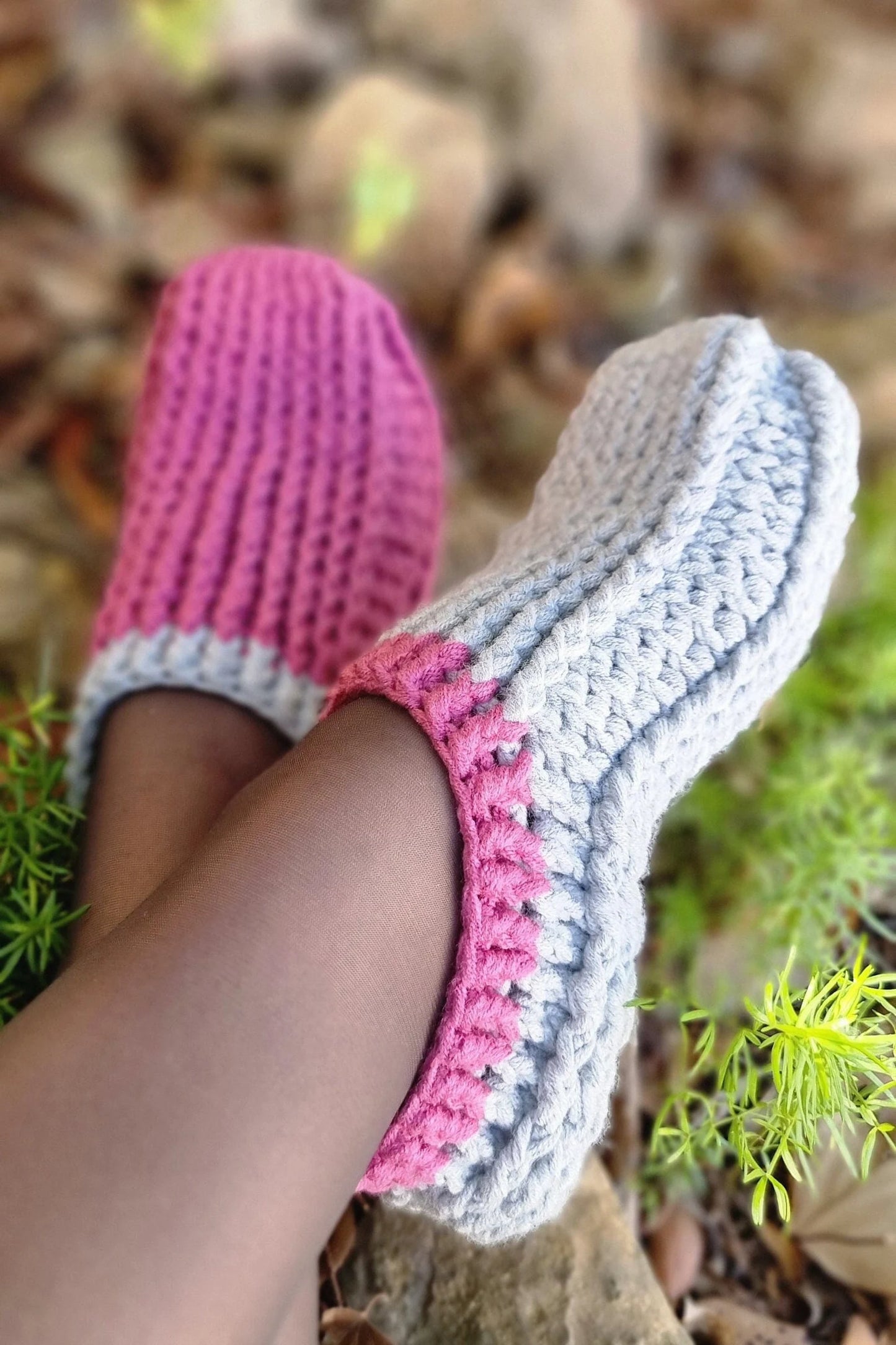 Crochet Slippers PDF Pattern – All Sizes