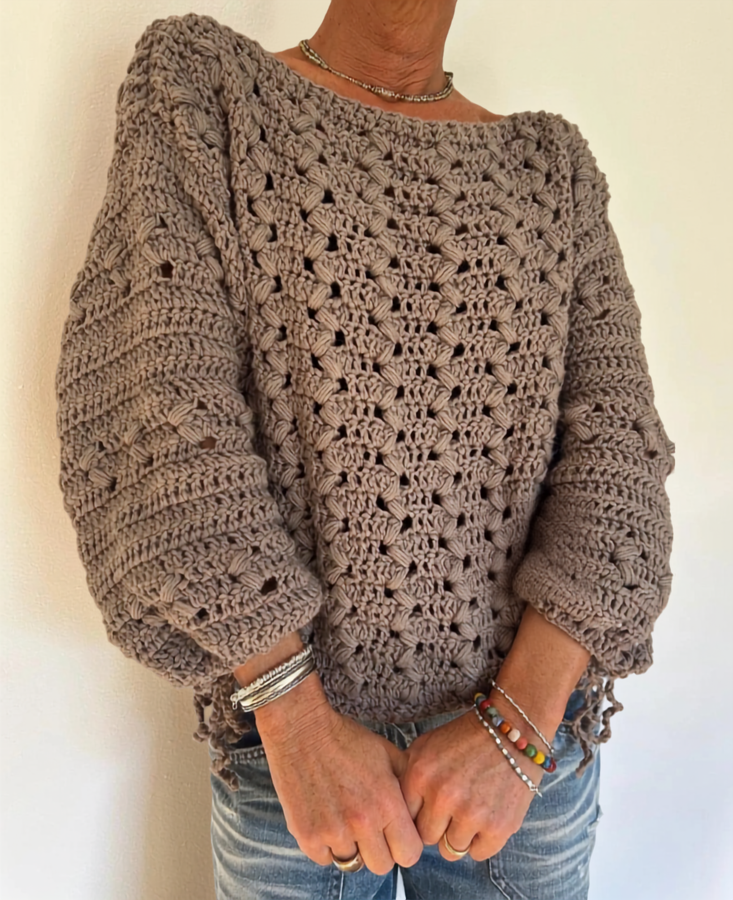 Puffy Sweater Crochet Pattern