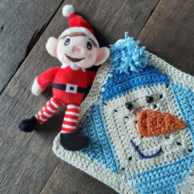 Jolly Christmas Crochet Squares - Crochet Pattern