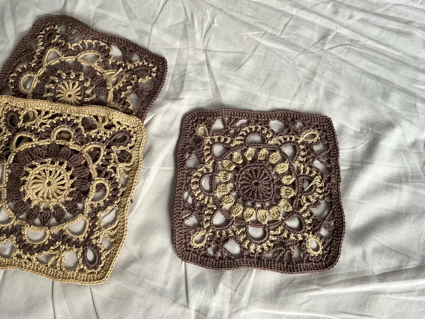 The Turkish Granny Squares Pattern, Easy Crochet Motif Tutorial