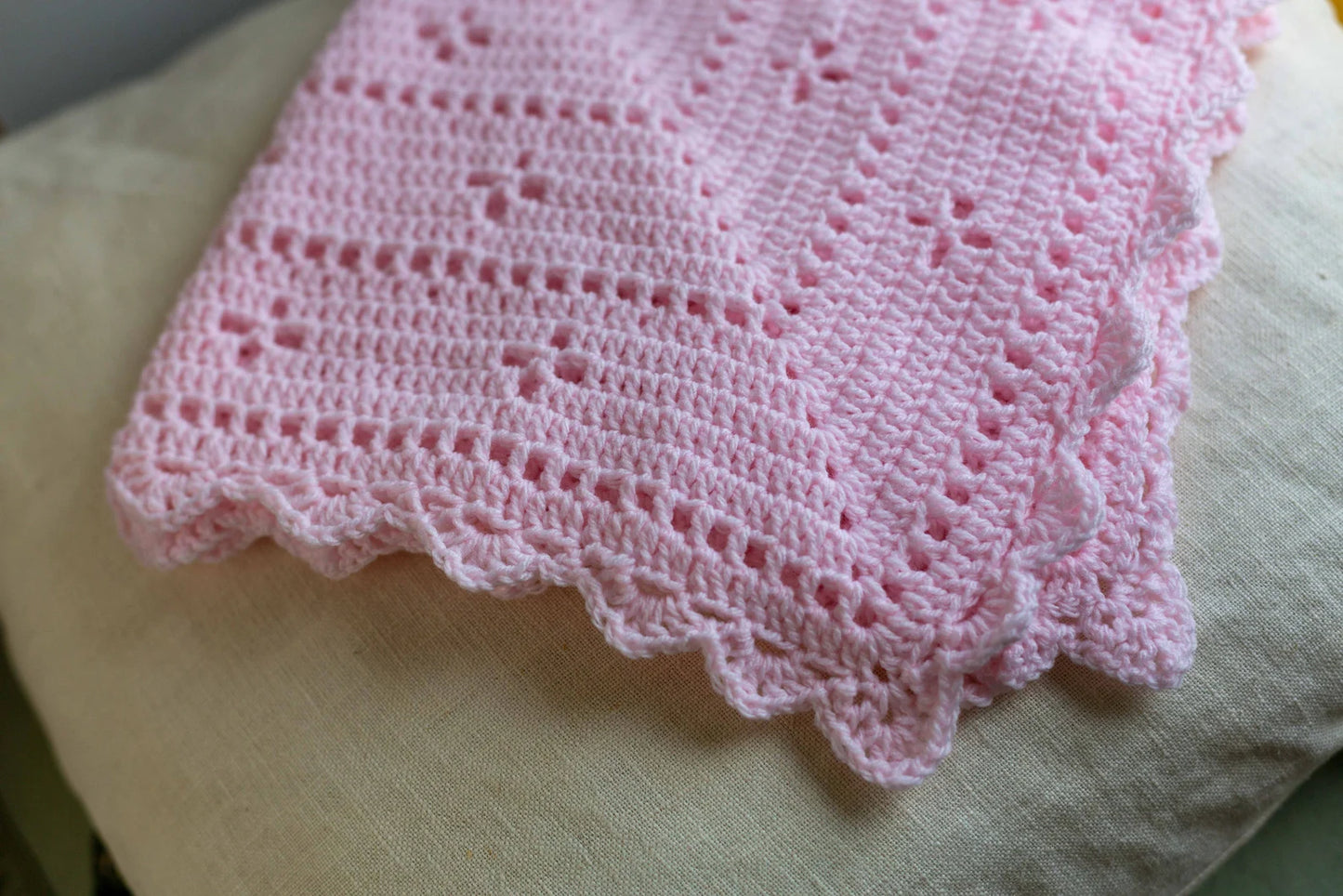Crochet Baby Blanket Pattern - Midwife in a Square