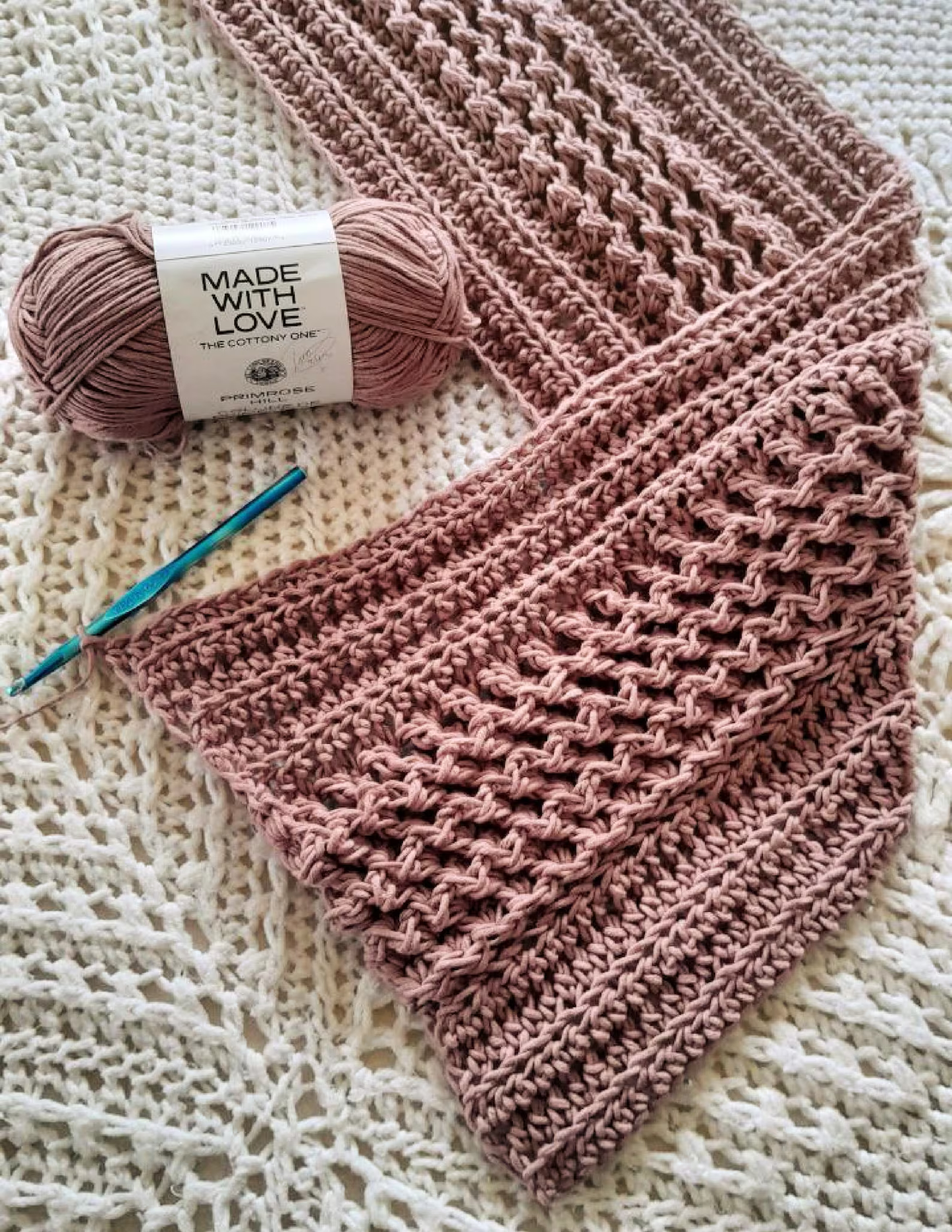 Zigzag Waffle Blanket - 2 Styles Crochet Pattern