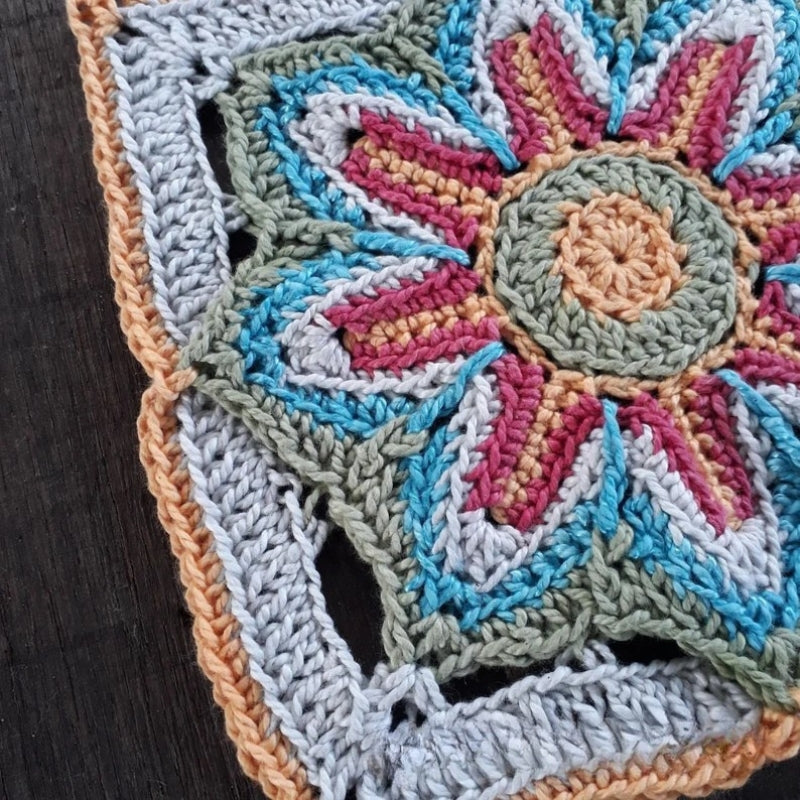 The Scrapsadelic Groovy Blanket - Crochet Pattern