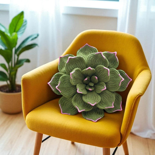 Hen & Chicks Cushion Crochet Pattern