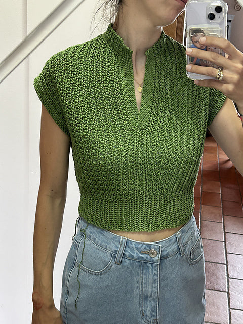Rosemary shirt crochet pattern