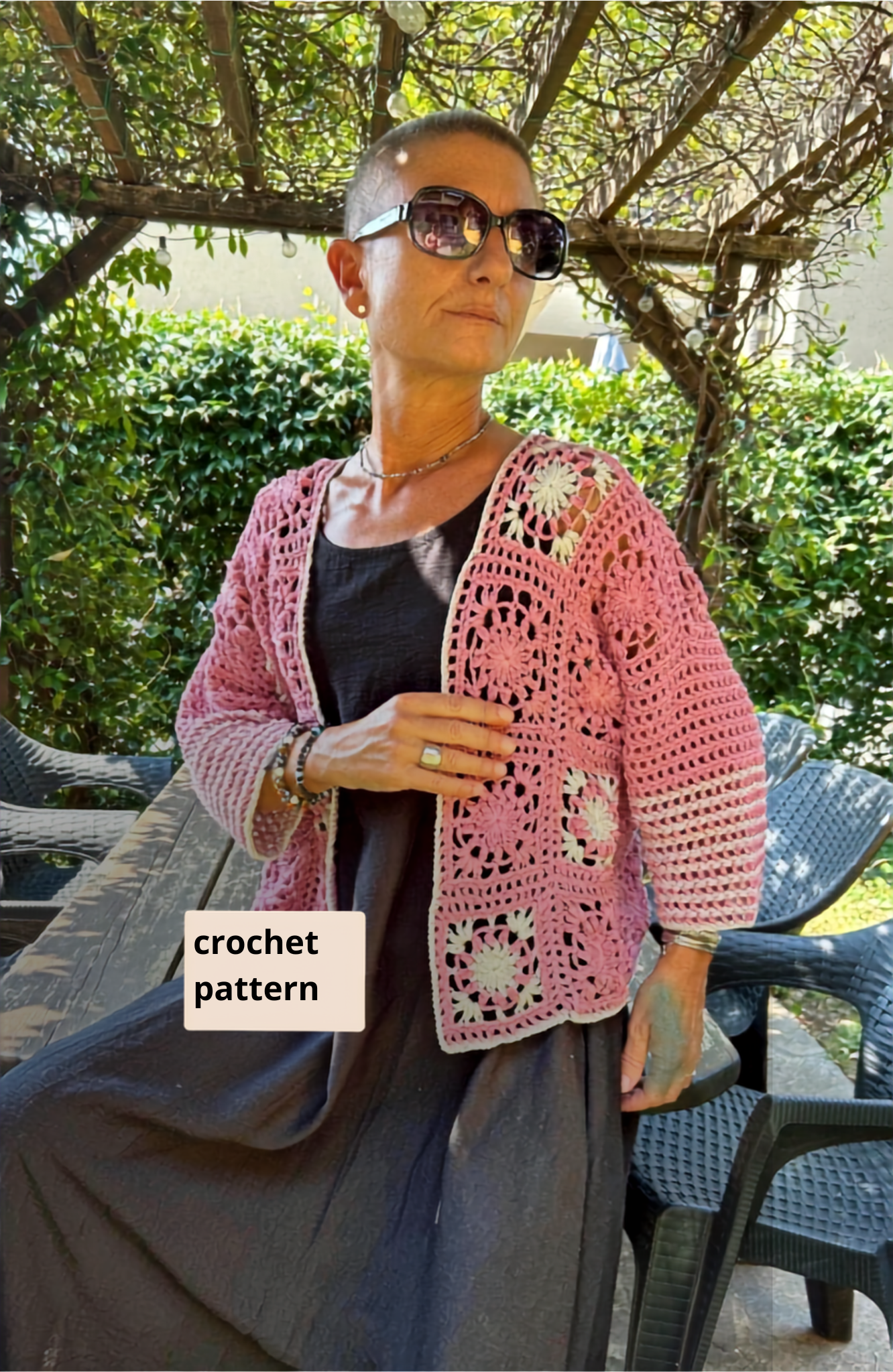 Claudie Cardigan – Crochet Pattern