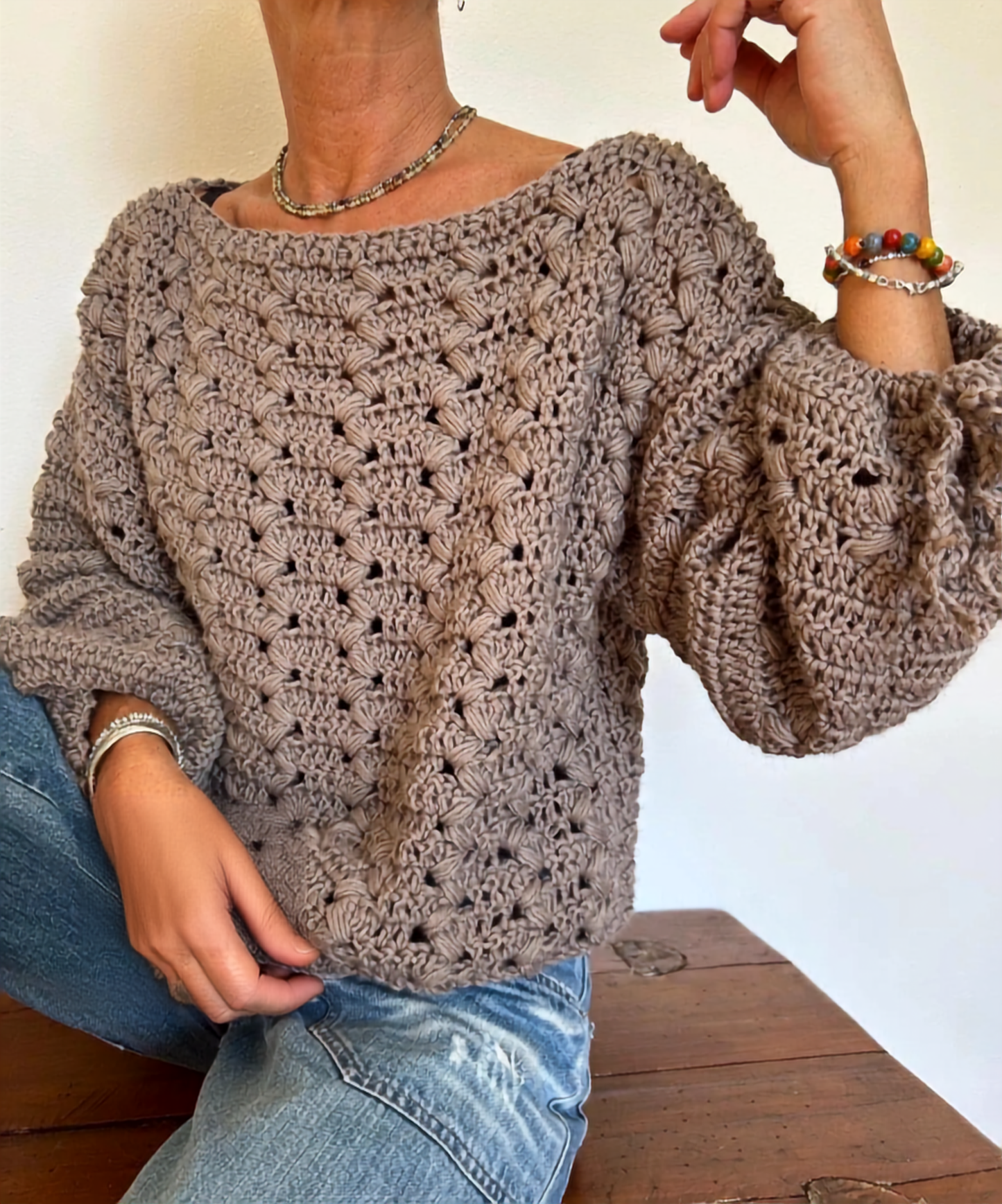 Puffy Sweater Crochet Pattern