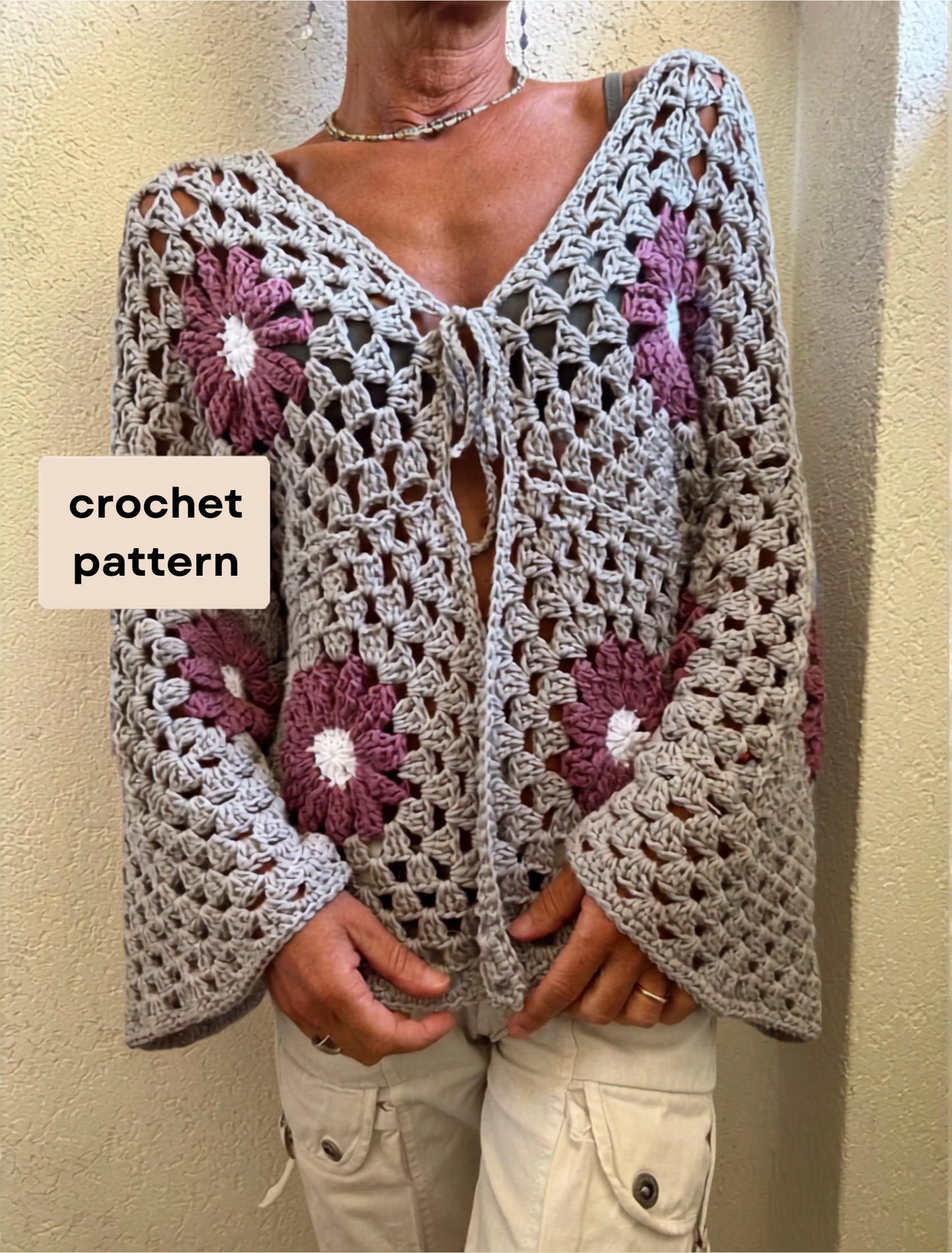 Romantic Cardigan Crochet Pattern