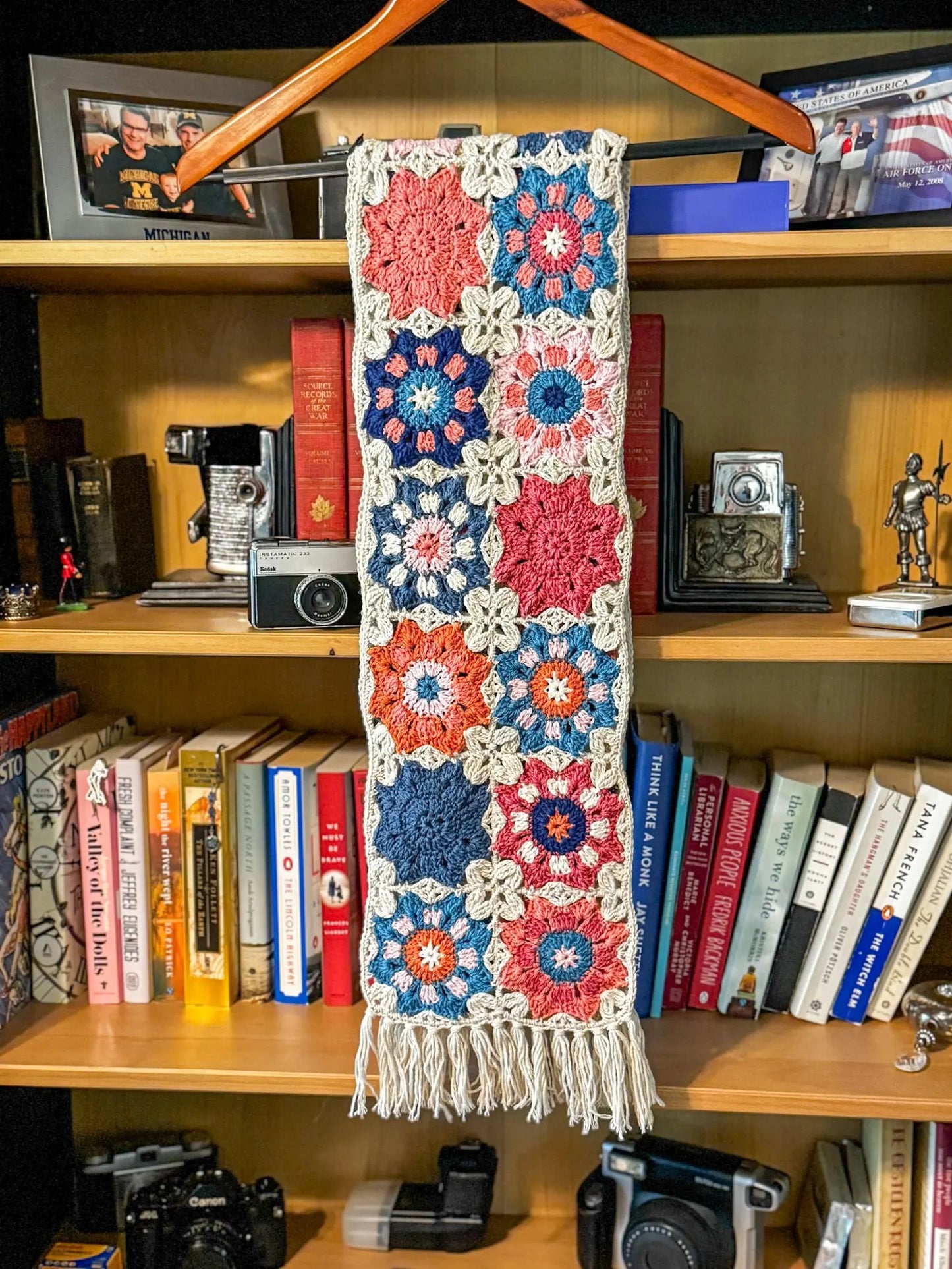 Sapphire Scarf – Textured Chic Scarf (PDF + Video) Crochet Pattern