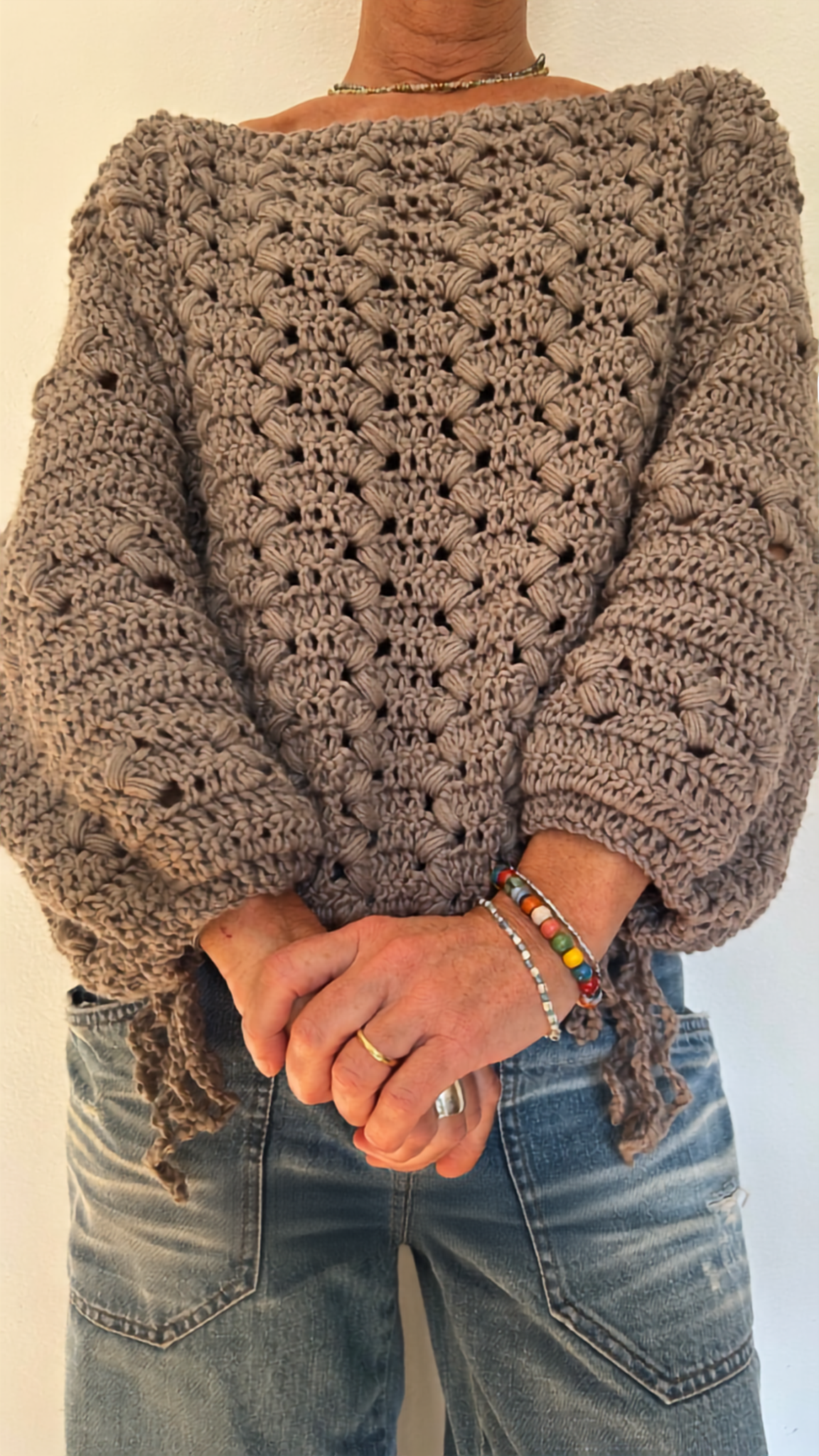 Puffy Sweater Crochet Pattern