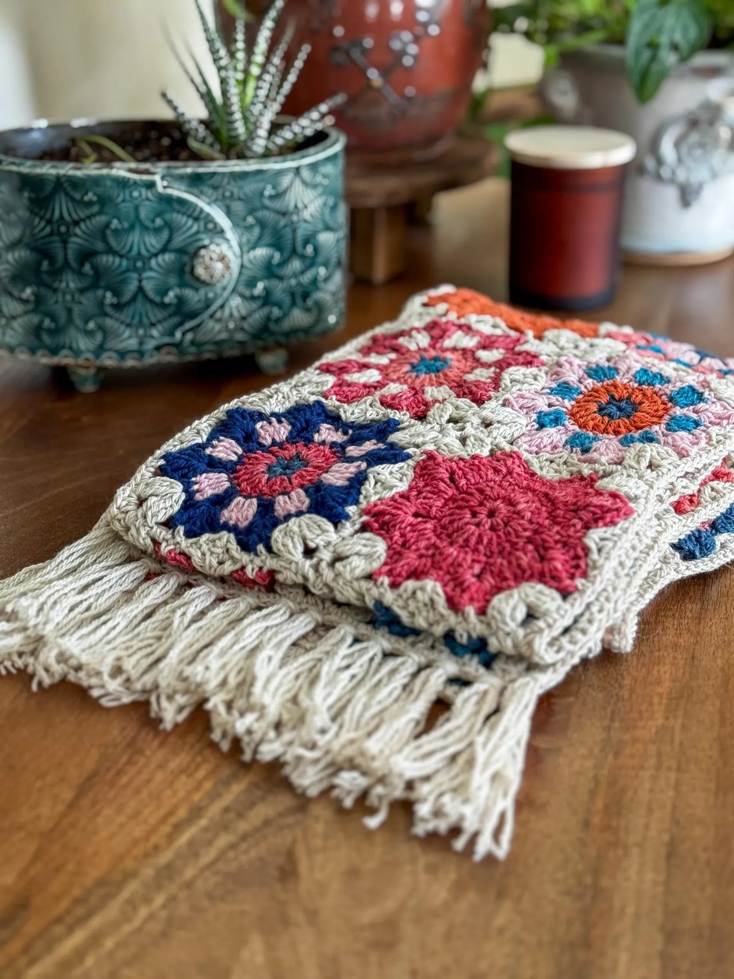 Sapphire Scarf – Textured Chic Scarf (PDF + Video) Crochet Pattern