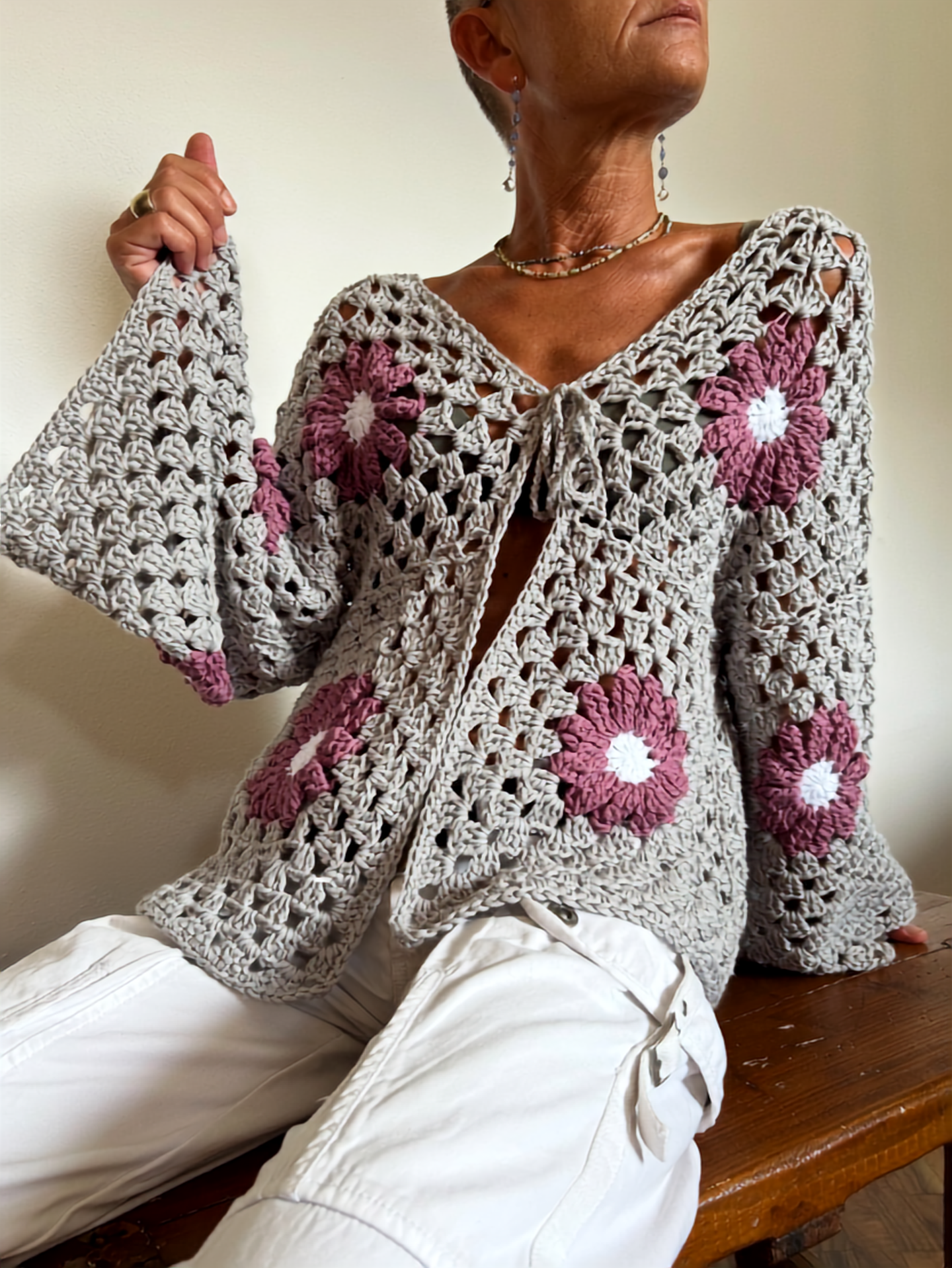 Romantic Cardigan Crochet Pattern