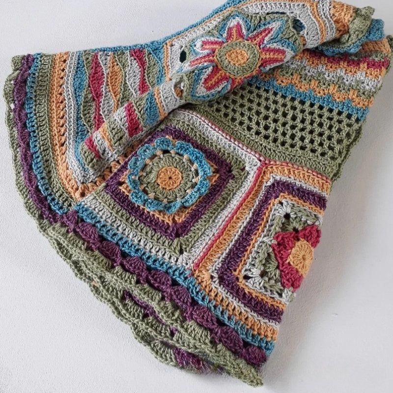 The Scrapsadelic Groovy Blanket - Crochet Pattern