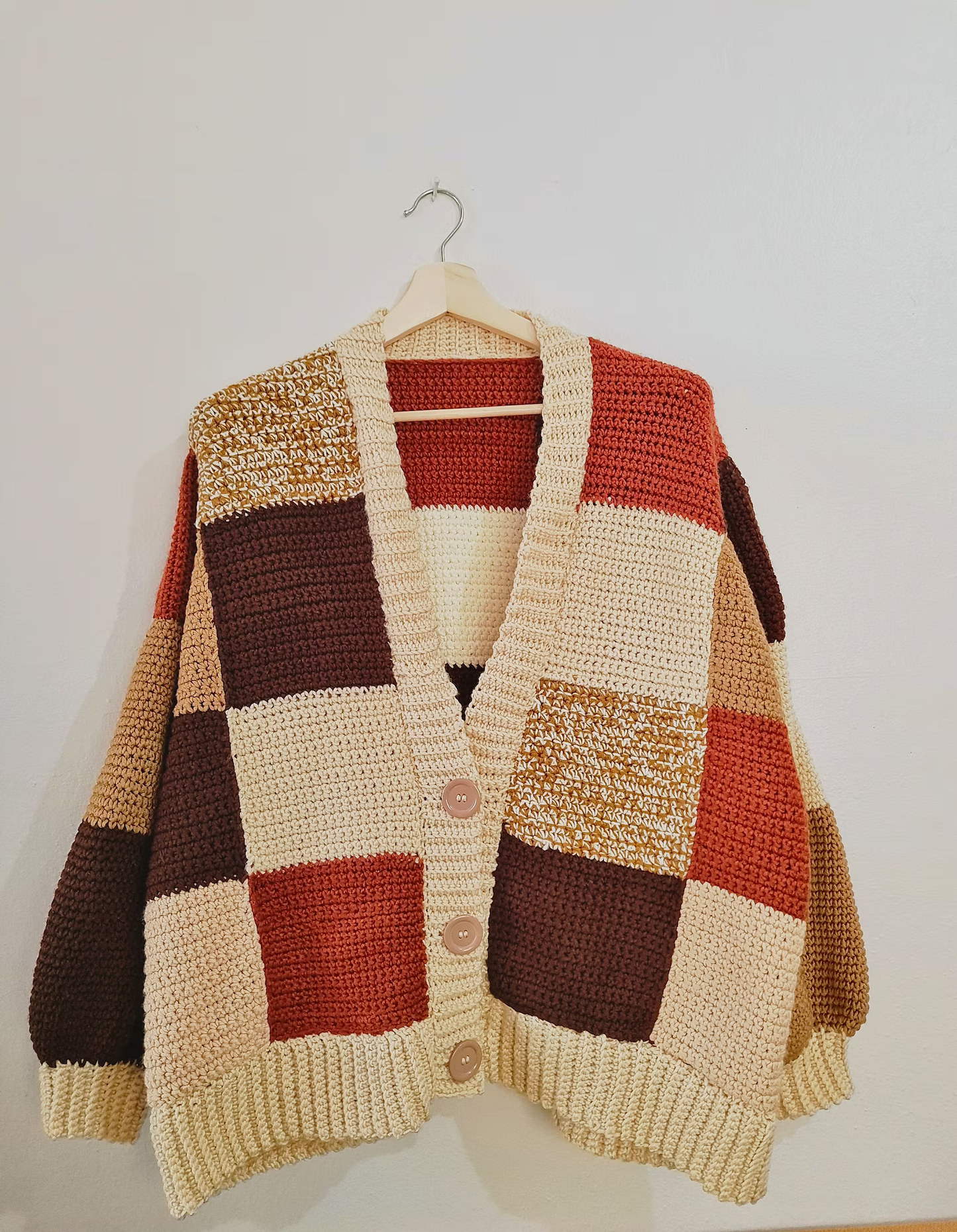 Patchwork Cardigan Crochet Pattern
